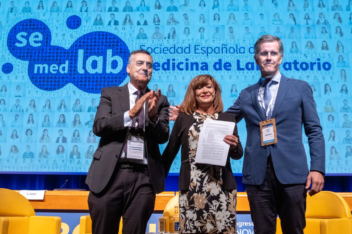 Laboratorio Clínico (@congresolabclin) on Twitter photo 👋 La nueva Sociedad de Medicina de Laboratorio se llama Semedlab <a href="/semedlab/">Sociedad Española de Medicina de Laboratorio</a> 👋 por <a href="/redaccionmedica/">Redacción Médica</a>
redaccionmedica.com/secciones/medi… 👋 La nueva Sociedad de Medicina de Laboratorio se llama Semedlab <a href="/semedlab/">Sociedad Española de Medicina de Laboratorio</a> 👋 por <a href="/redaccionmedica/">Redacción Médica</a>
redaccionmedica.com/secciones/medi…