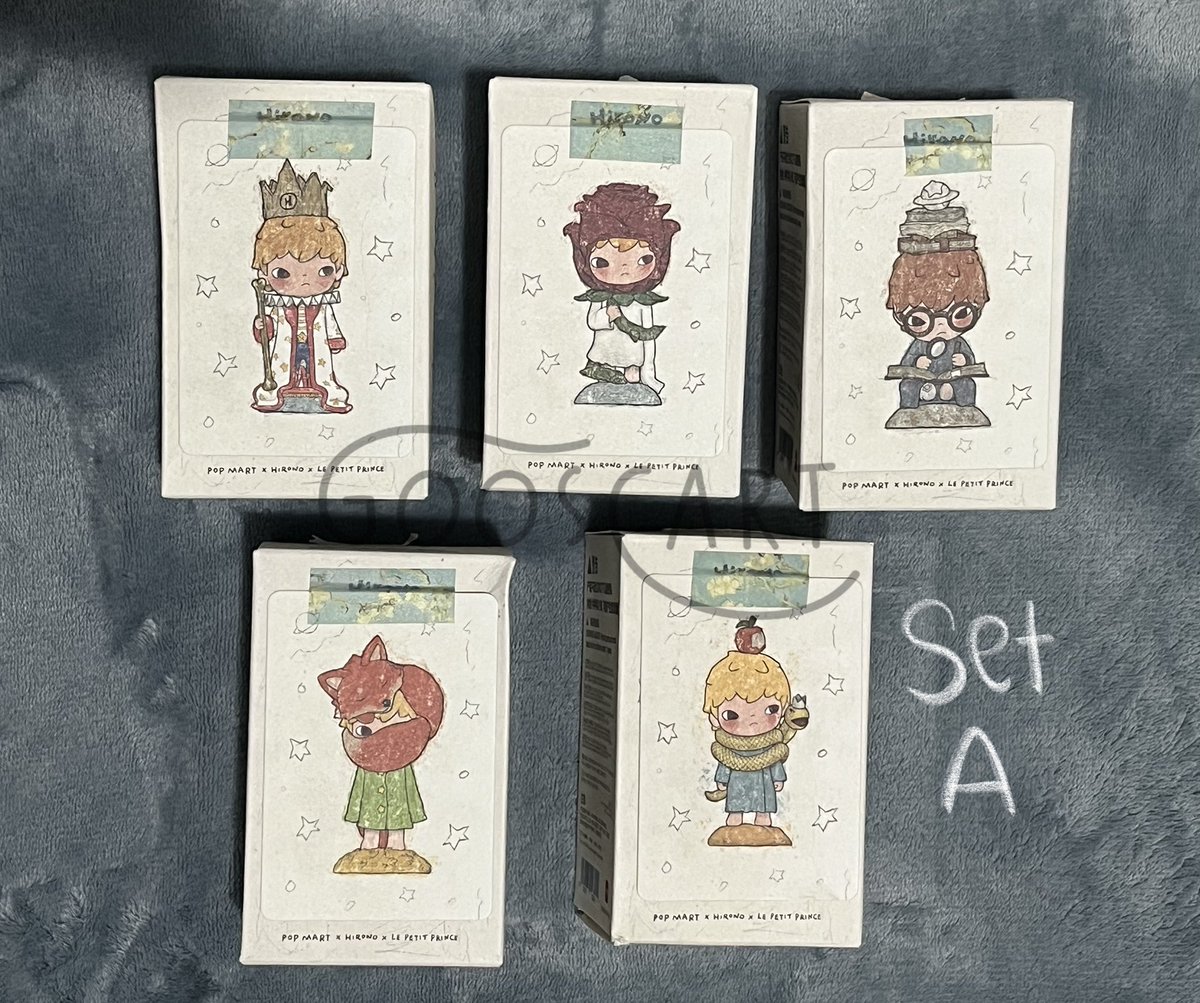 gooscart's tweet photo. wts/lfb

ꕥ Hirono x  Le Petit Prince ꕥ

✦ Sealed Blindbox: ₱890 ea
✦ Set A (₱950 ea): must be paired with set b
✦ Set B (₱800 ea): can tingi
*some boxes are dented
packaging fee (j&amp;t): ₱20
dop: payo

reply/dm to claim! 

♯ ic ph popmart collectible figurine onhand https://t.co/BNcc9g1JaK