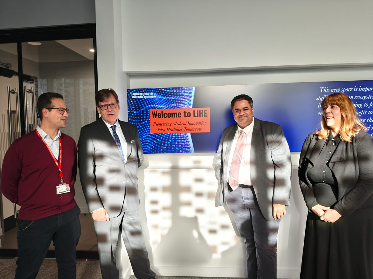 chandruiyer's tweet photo. Delighted to be in #London to kickstart the #UK immersion visit for the winners of the ๐ฎ๐ณ ๐ฌ๐ง #HealthTech bootcamp. Brilliant start to the week at the #LIHE with the support of colleagues from @biztradegovuk, @SciTechgovuk & @NIHRresearch. #Alivewithopportunity #BringonCardiff https://t.co/BfUqFH3M7n