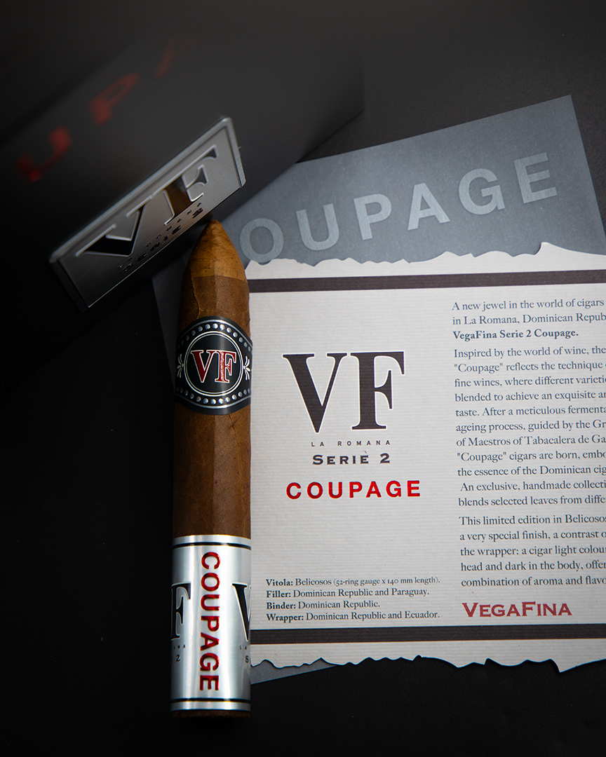 VegaFina  präsentiert stolz seine neueste limitierte Edition innerhalb der Línea  Serie 2 – die VegaFina Coupage 👉 t1p.de/cid06 📷#paulbuggestore #PaulBugge #VegaFinaCoupage #VegaFina #5thAvenueCigars