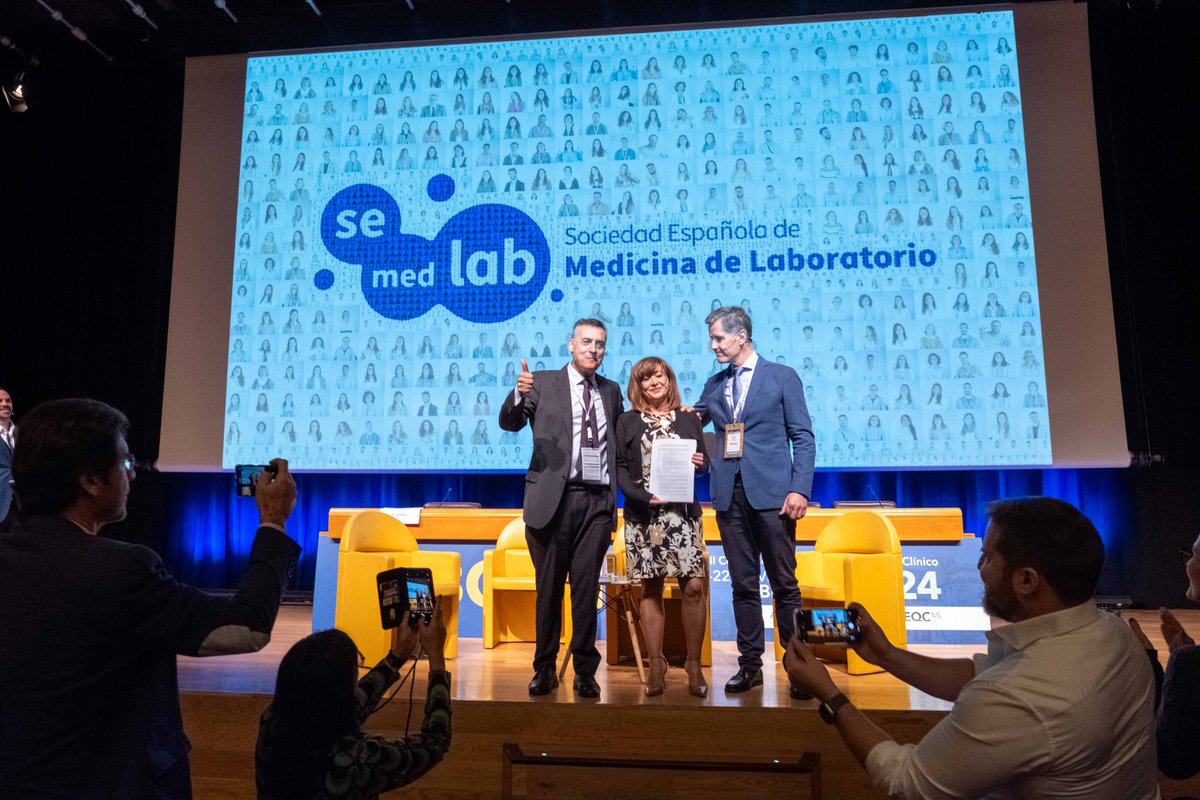 Laboratorio Clínico (@congresolabclin) on Twitter photo 🗞️ Nace la Sociedad Española de Medicina de Laboratorio (<a href="/semedlab/">Sociedad Española de Medicina de Laboratorio</a>) en #LABCLIN2024 - PR Noticias <a href="/prnoticias/">prnoticias</a> 🗞️
📰 prnoticias.com/2024/11/25/nac… 🗞️ Nace la Sociedad Española de Medicina de Laboratorio (<a href="/semedlab/">Sociedad Española de Medicina de Laboratorio</a>) en #LABCLIN2024 - PR Noticias <a href="/prnoticias/">prnoticias</a> 🗞️
📰 prnoticias.com/2024/11/25/nac…