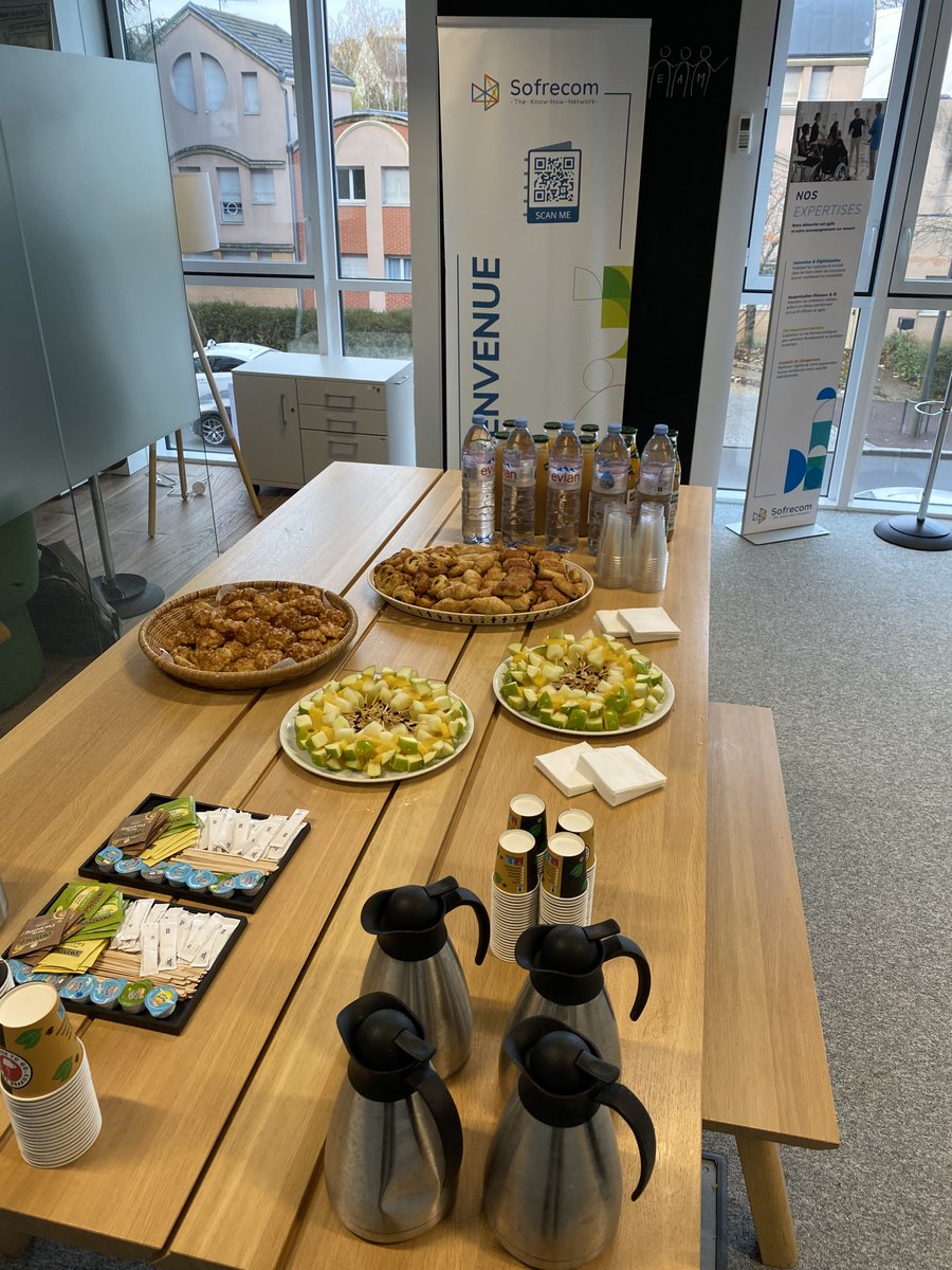 Sofrecom's tweet image. Everything is ready to welcome our guets for this new edition #OpenTech! 
🔥
#Sofrecom