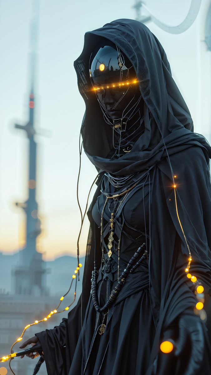 ArtNoir24's tweet photo. @SIN_AI_1 QT Black and Gold
Space Witch… making Vader look basic. ✨🌌⚡
#SpaceWitch #GalacticSorcery #CosmicQueen #FuturisticMagic #AIArtistry https://t.co/KBmtqzQETb