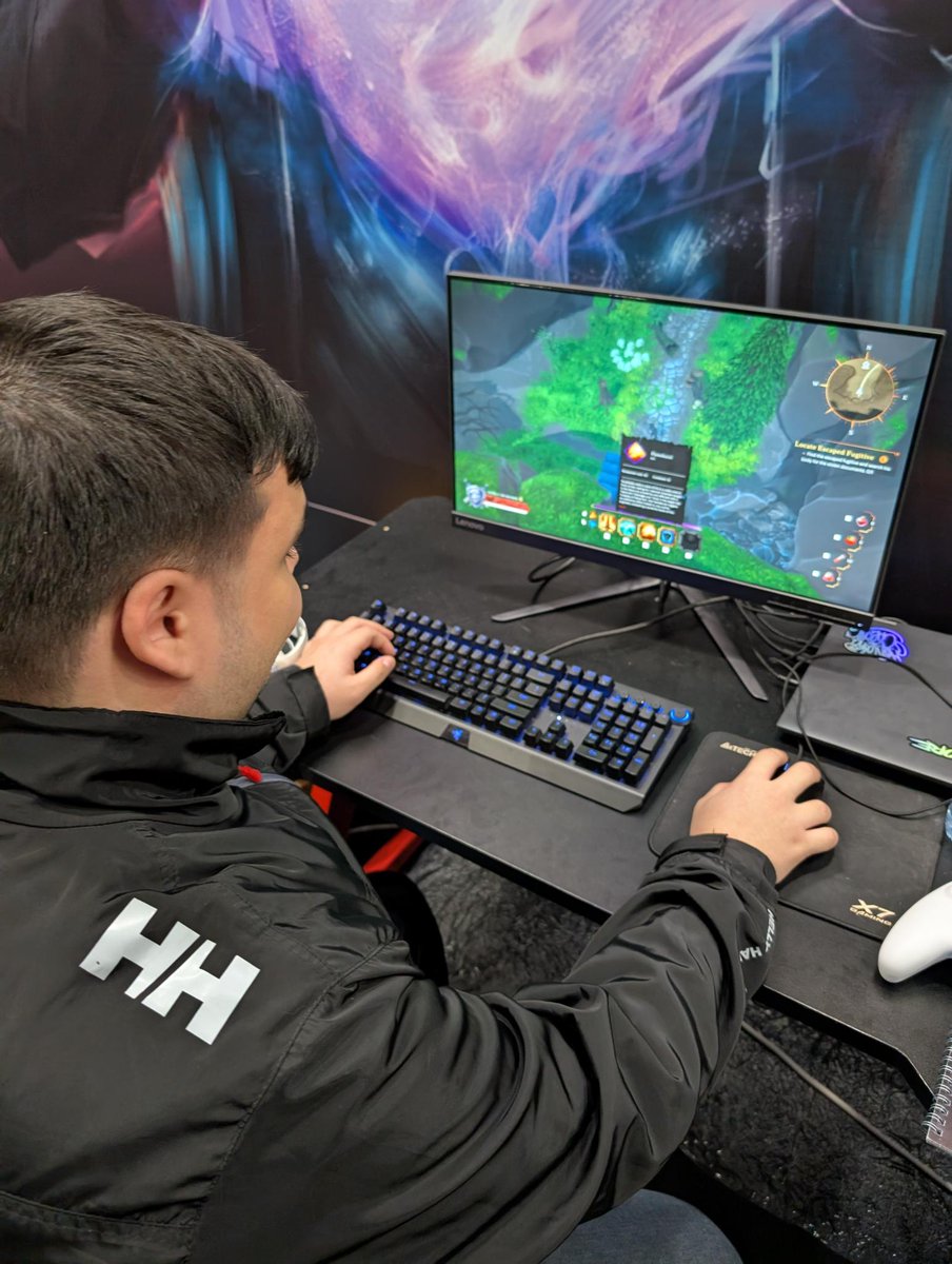 GodforgedGame's tweet photo. We had a blast at Games.Con Belgrade!
Big shout out to all the folks who played the early technical build of Godforged and gave us valuable feedback! 💪

Our founders also gave a talk on Designing worlds &amp; building bridges sharing the stage with amazing devs from Serbia 🇷🇸 https://t.co/hY51UTbxeF