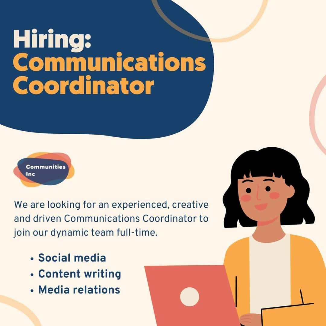🚨 2 days left to apply 🚨

We are looking for a highly creative Communications Co-ordinator to join our dynamic team to increase our reach and impact. 

🗓 Closing date 28th Nov

➡️ Apply now: communitiesinc.org.uk/2024/10/31/hir…