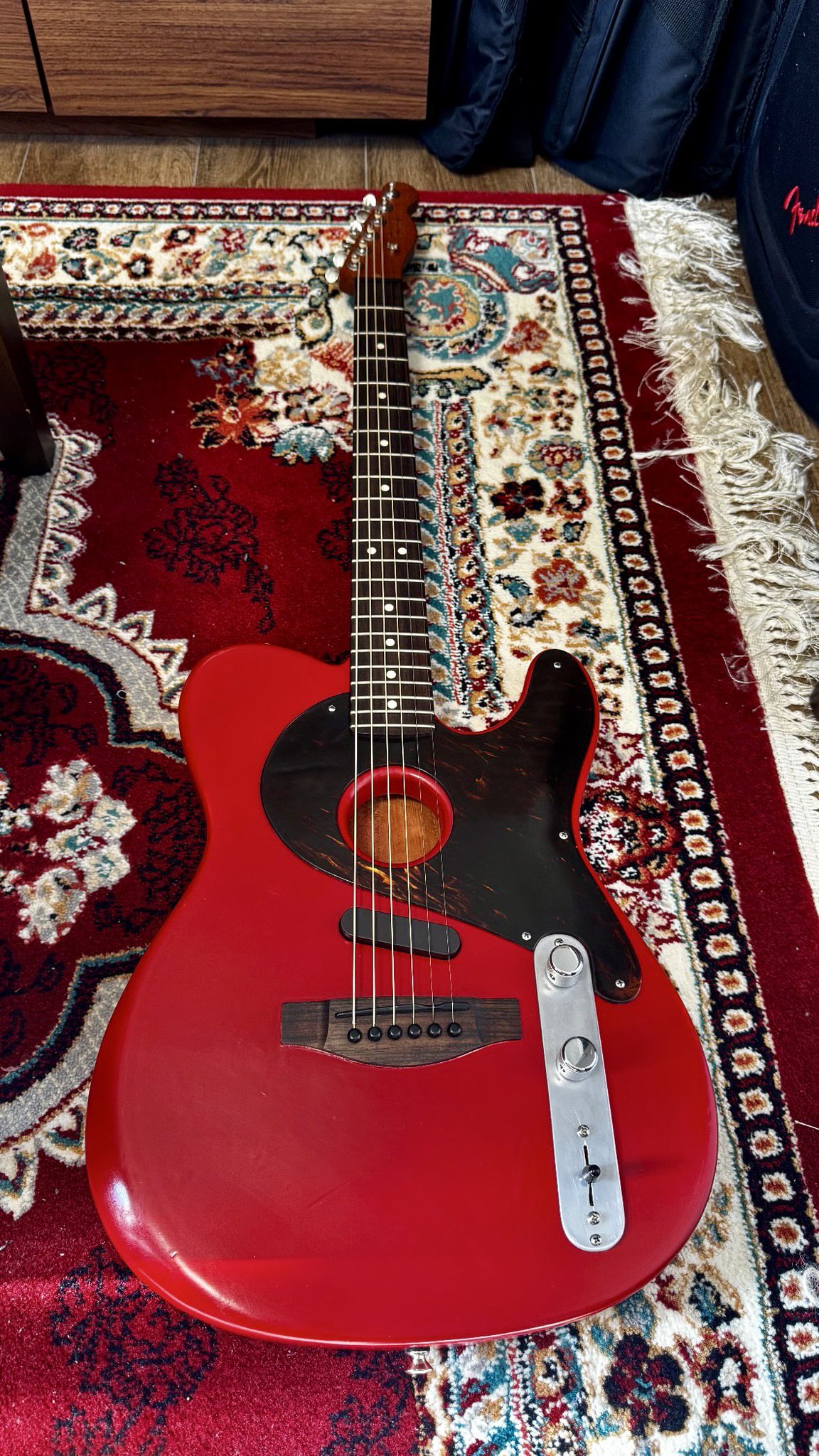 U*様 常田大希仕様 Fender Acoustasonic Telecaste AMERICAN ACOUSTASONIC® TELECASTER® ｜Fenderから次世代ギター