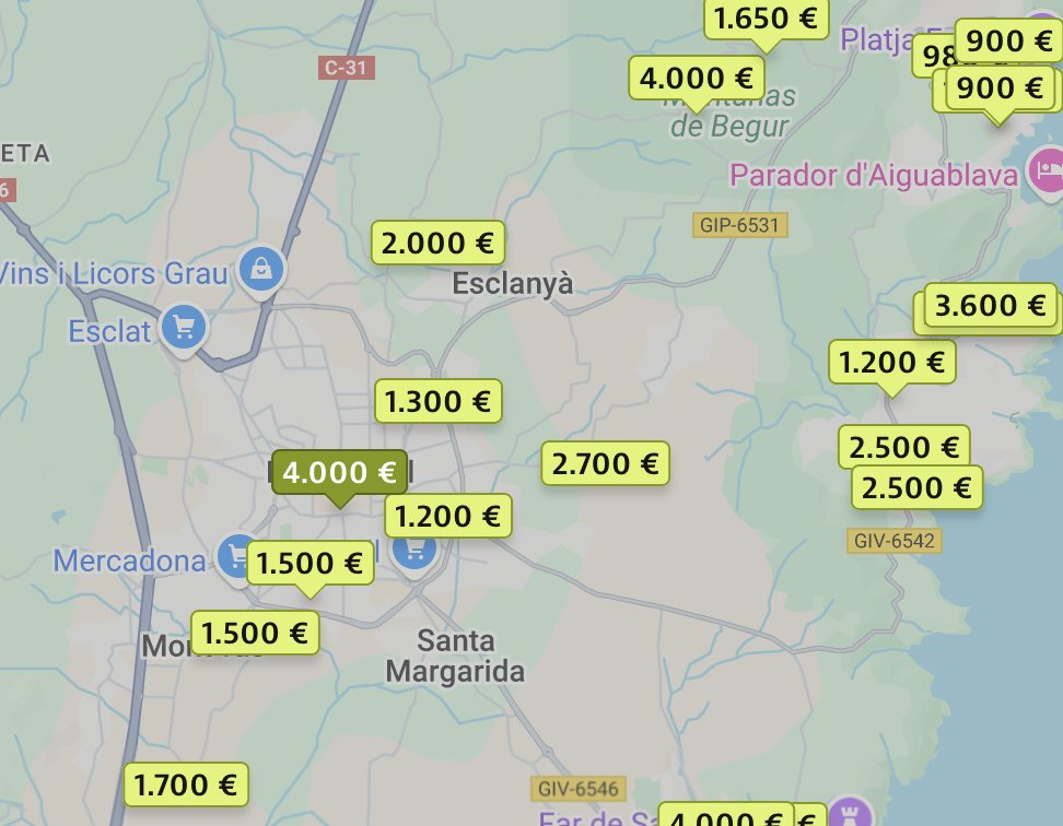 alexsnclmnt's tweet photo. "Viure a Barcelona, i especialment al centre, no pot ser un dret", doncs mira els preus dels lloguers a Vic, Puigcerdà, Palafrugell o el Maresme. On marxem? A Burgos? https://t.co/XPQxmDkADO