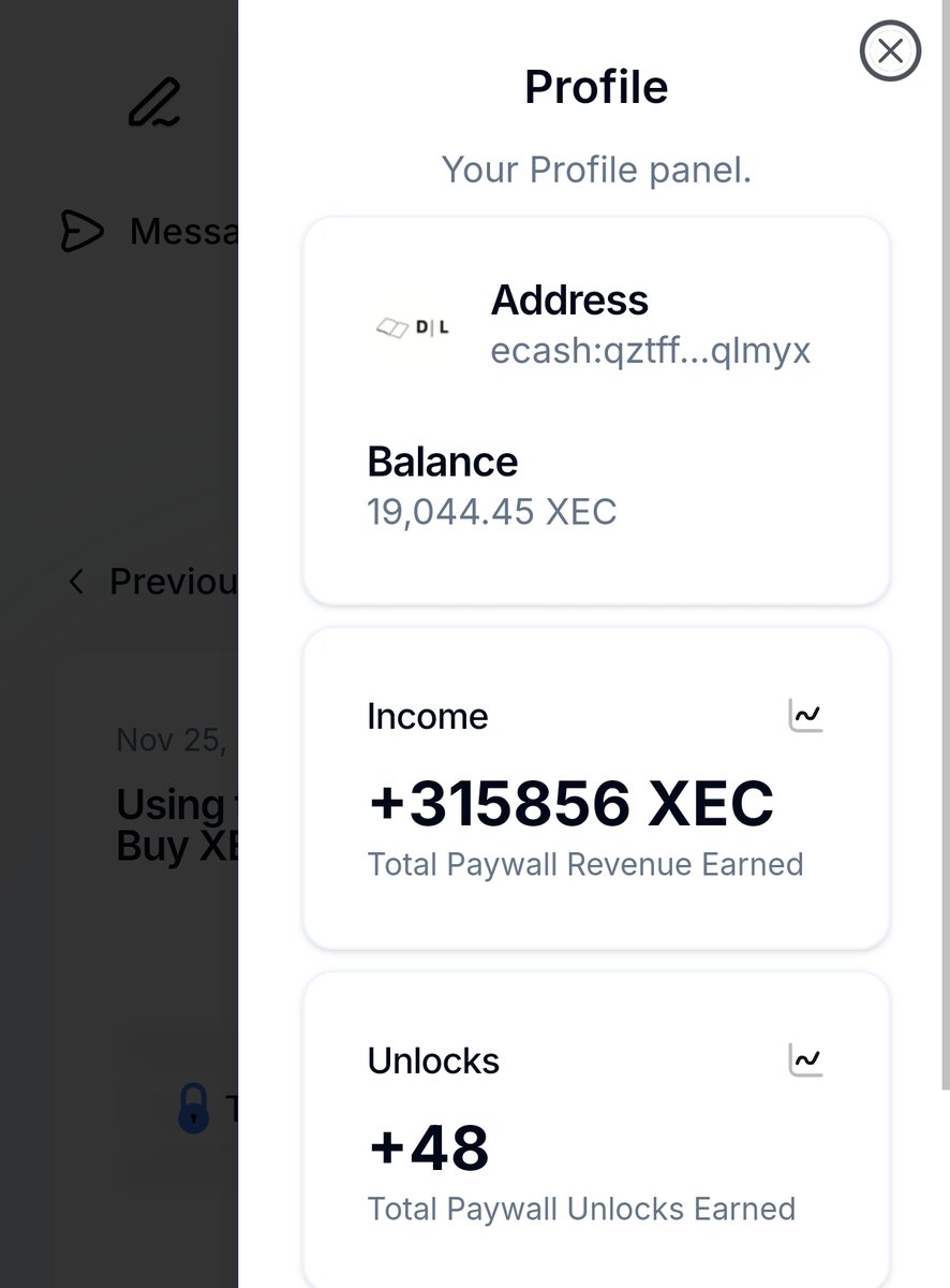 DLtokensproject's tweet image. The DL system is reliable and works.With 10000DL and using your Goblin Bears NFT profile.You can operating  an eBook looking service for ecashchat.com users.They can always trust you to pay you $XEC using the paywall feature for finding the eBook.
Thanks