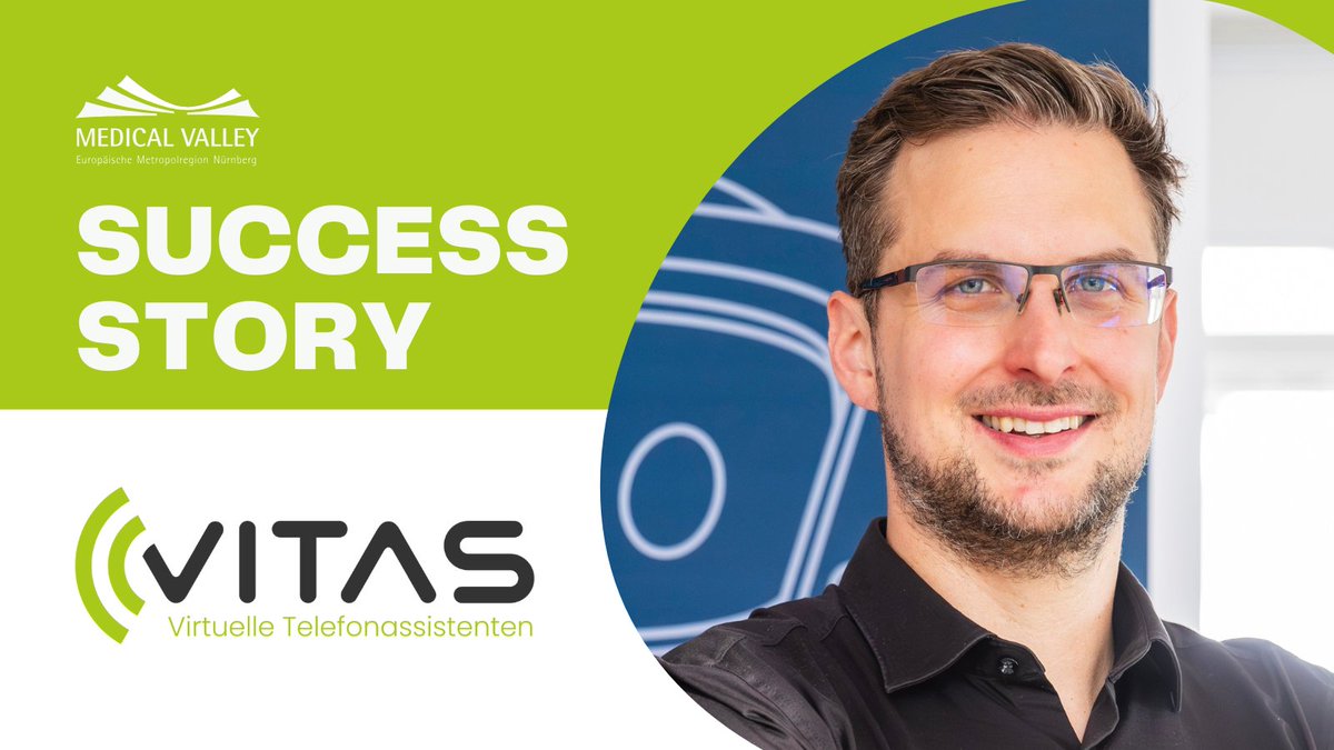 medicalvalley's tweet photo. 🚀 SUCCESS STORY: VITAS GmbH
Im Interview gibt Tobias Bäumler, Gründer und COO von VITAS, einen Einblick in die bisherigen Unternehmenserfolge und einen Ausblick auf weitere Entwicklungen.

👉 https://t.co/Bq8Df47cQB

#MedicalValley #SuccessStory #Telefonassistent #VITASGmbH #KI https://t.co/hIDIXGNwCn