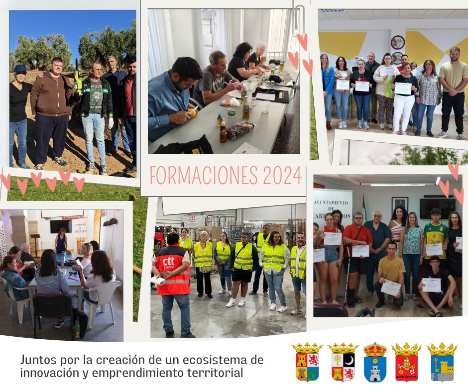 Estamos finalizando los cursos y han sido un verdadero éxito, han concluido las formaciones de Jardinería y
Mantenimiento de Zonas Verdes en Espeluy y Carboneros,  orgullosos del impacto positivo que  construimos juntos! 
#RetoDemográfico #ViveEnElPueblo
 <a href="/santaelenajaen/">Santa Elena</a>