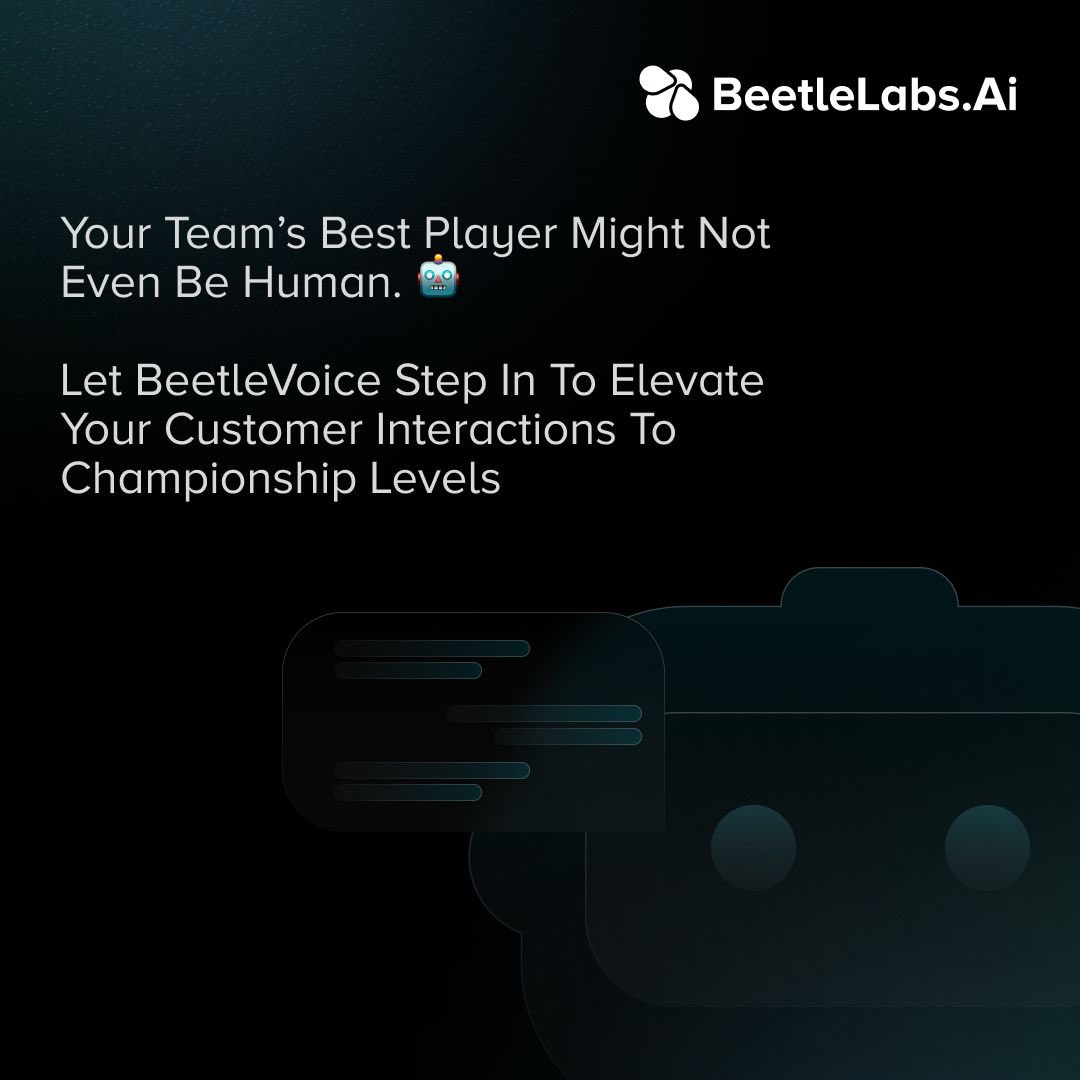 beetlelabs_ai's tweet photo. Who needs a star player when you have a star bot? 🤖👀

#AIforBusiness #gamechanger #BeetleVoice https://t.co/HUIL3KJvmZ