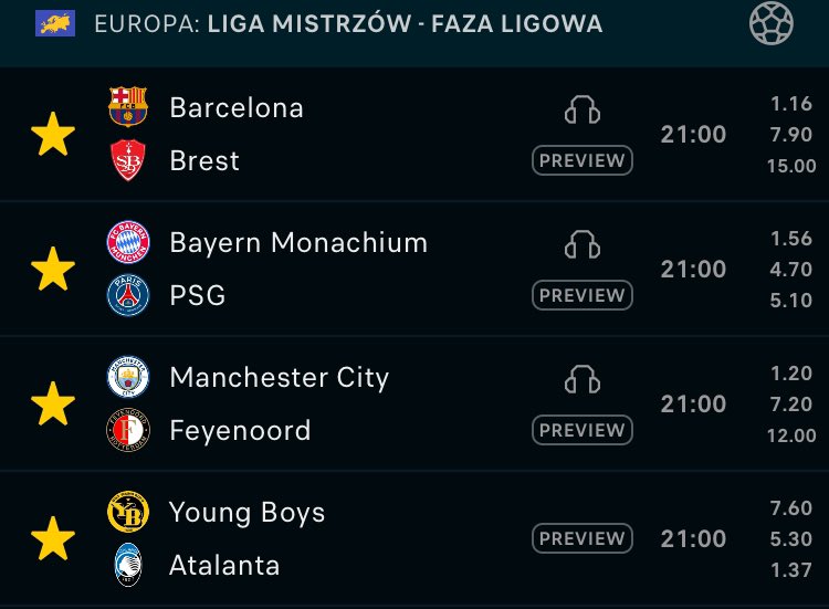 PatrykZT's tweet photo. BIG WIN DAY #2 🎰
Edycja LM 🏆

+500 PLN dla pierwszej osoby która wytypuje 4 poprawne wyniki dzisiejszych spotkań ✅

Typujemy do dnia w którym ktoś hitnie 4 Dokładne Wyniki 💎⛏️

Czas do 20:45 ✌️

Wymogi: 

Zostawić Follow 🧠
Like ❤️ &amp; RT 🔀

Powodzenia 🍀 https://t.co/ZgCmw7niS5