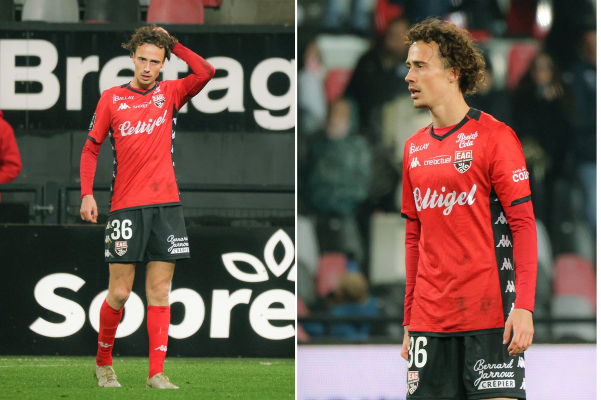 LeBarsLouis's tweet photo. [#EAG] Albin Demouchy 📈

Été 22 : rupture des ligaments croisés + sans club

Janvier 23 : rejoint la réserve de Metz et devient surveillant au centre de formation

Été 23 : nouvelle blessure au genou

Été 24 : signe avec la réserve de Guingamp

Novembre 24 : première en Ligue 2 https://t.co/WHrq4b0B2D