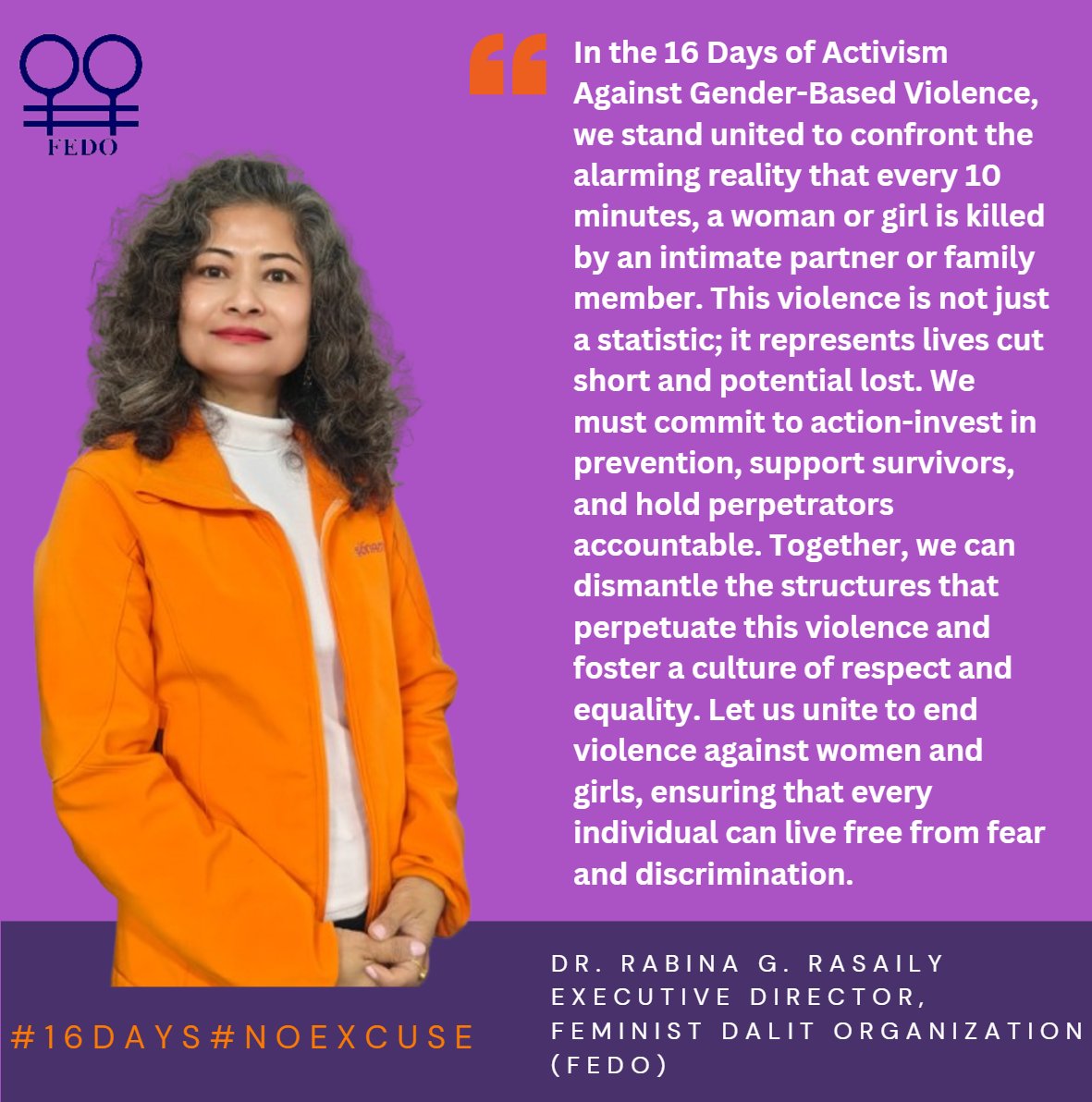 🌍🧡#EndGBV #16DaysOfActivism #TogetherForChange