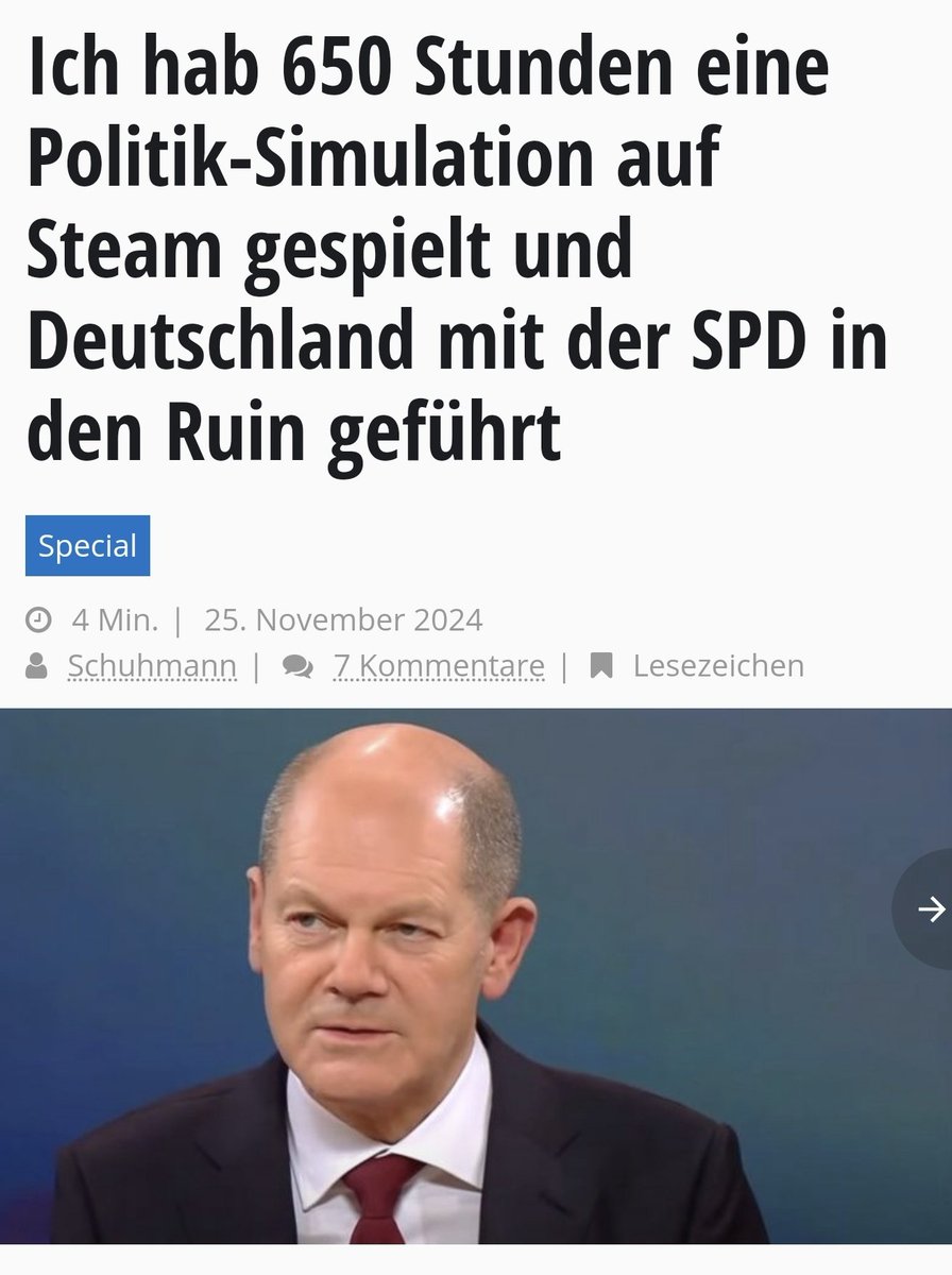 Liberale Gaming Allianz (@liga_allianz) on Twitter photo Manche behaupten es ginge um das neue DLC von Victoria 3 von <a href="/PdxInteractive/">Paradox Interactive</a>. Wir überlegen grade wie lang das Ampel-Aus her ist und was <a href="/Bundeskanzler/">Bundeskanzler Friedrich Merz</a> seitdem alles angerichtet hat in seiner "Politik-Simulation"... Manche behaupten es ginge um das neue DLC von Victoria 3 von <a href="/PdxInteractive/">Paradox Interactive</a>. Wir überlegen grade wie lang das Ampel-Aus her ist und was <a href="/Bundeskanzler/">Bundeskanzler Friedrich Merz</a> seitdem alles angerichtet hat in seiner "Politik-Simulation"...