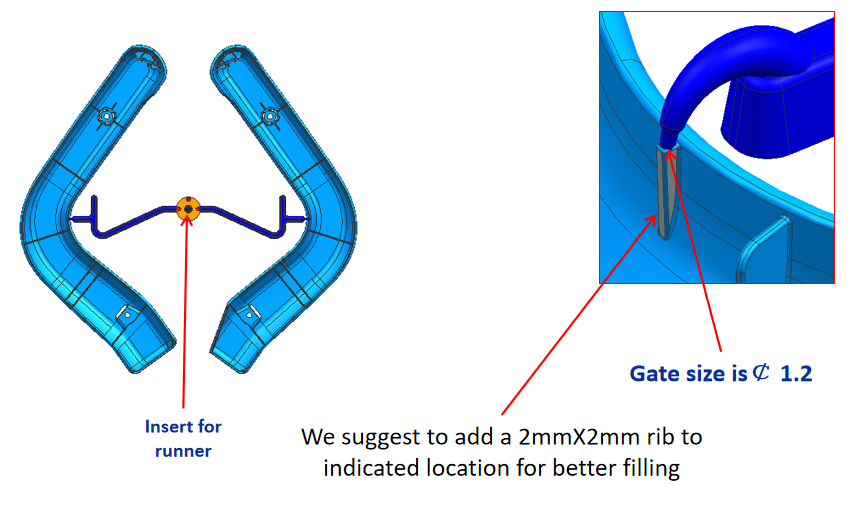 ImmetechLtd's tweet image. Type: Two plate
Cavity: 1+1
Insert steel: P20
Runner type: Cold runner
Gate type: Cashew gate

#Immetech #MoldDesign #PlasticMold #InjectionMolding #Precision #Mold #MoldMaking #MedicalDevice #MedicalMold #AutomotiveMold #AutomotiveInterior #MoldManufacturing
