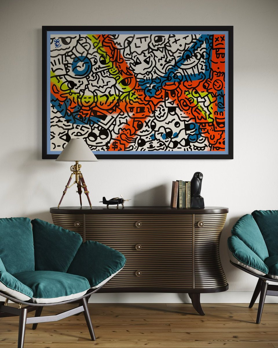 Doodle abstract craziness… #fun #creative #doodle #abstract #design #art #artist #joewhale #thedoodleboy