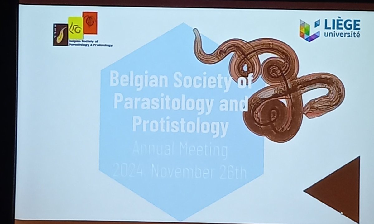 charlierjo's tweet photo. Looking forward to attend annual #BSPP meeting today in #Liège. Interesting line-up wiyh presentations on #tryps #leishmania #helminths #schisto and more. https://t.co/SBHB9ObyTD