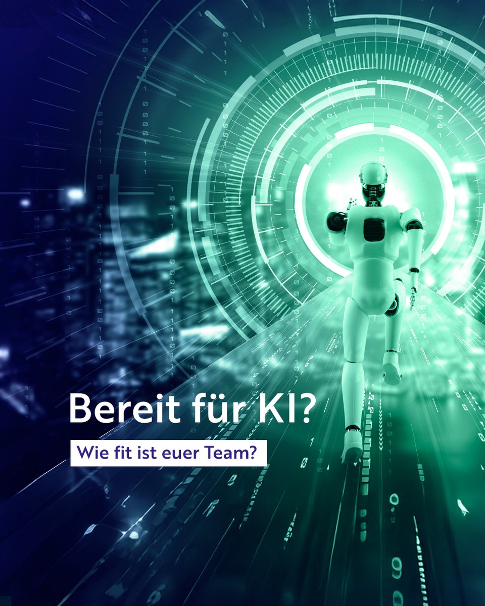 Wie fit ist euer Team wirklich, wenn's um #KI geht? 
Mit unserer KI-Kompetenz-Analyse checkt ihr in nur 7 Minuten, wo ihr steht und was noch möglich ist. 

Anhanddessen entwickeln wir individuelle Lernpfade, um den Umgang mit KI zu verbessern.
🌐 smoodi-consulting.com/events/ki-anal…