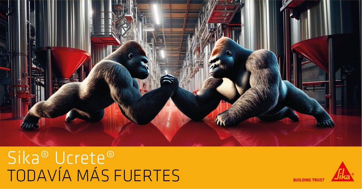 SikaSpain's tweet photo. ¡Más fuertes que nunca!
Sika® Ucrete® combina las innovadoras tecnologías Purcem y Ucrete para ofrecer la solución de pavimentos industriales más resistente del mercado
🌐 Descubre más:
https://t.co/ttFkSW1if6
#Sika #Ucrete #DurHabilidad #Rendimiento #PavimentosIndustriales https://t.co/mheAIU24tK