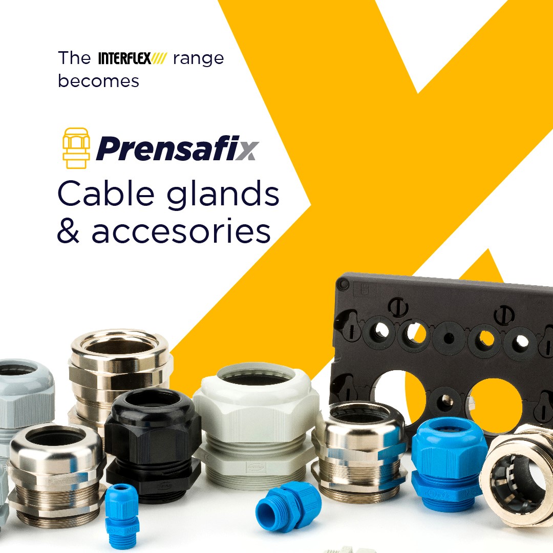 INTERFLEX_SL's tweet image. 🇪🇸 📢 ¡Atención! Ahora la gama de Interflex Prensaestopas se llama Prensafix.

✅ Misma calidad.
✅ Mismo compromiso.
✅ Nuevo nombre y más energía para seguir innovando!

 Gracias por acompañarnos en esta nueva etapa.