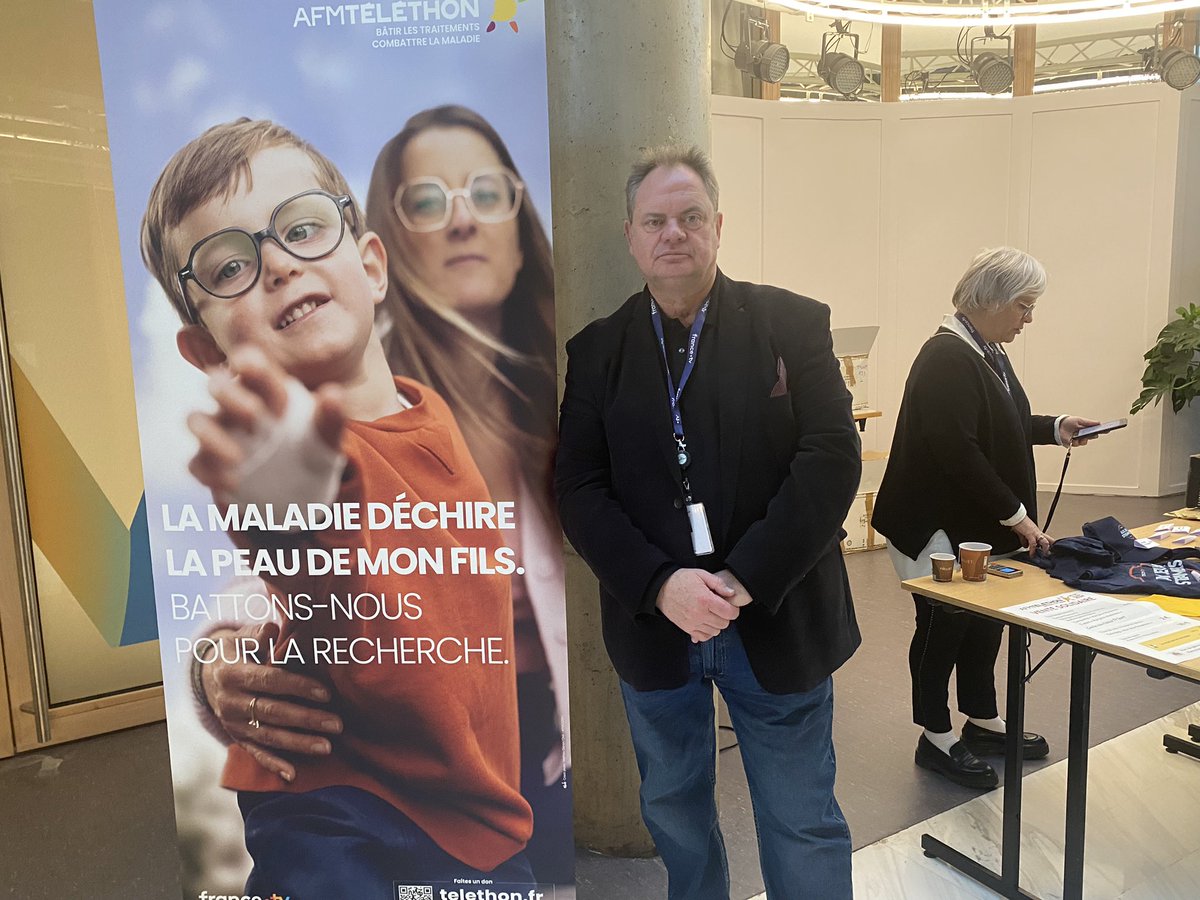 🟡 J-3 #Telethon2024

Vente solidaire à la maison <a href="/Francetele/">France Télévisions</a> organisée par l’équipe de la communication interne 

Viennoiseries, gâteaux, miel, goodies vendus aux salariés au profit de <a href="/Telethon_France/">AFM-Téléthon</a> 

Bâtir les traitements, combattre la maladie

RV les 29 et 30/11 #FranceTV