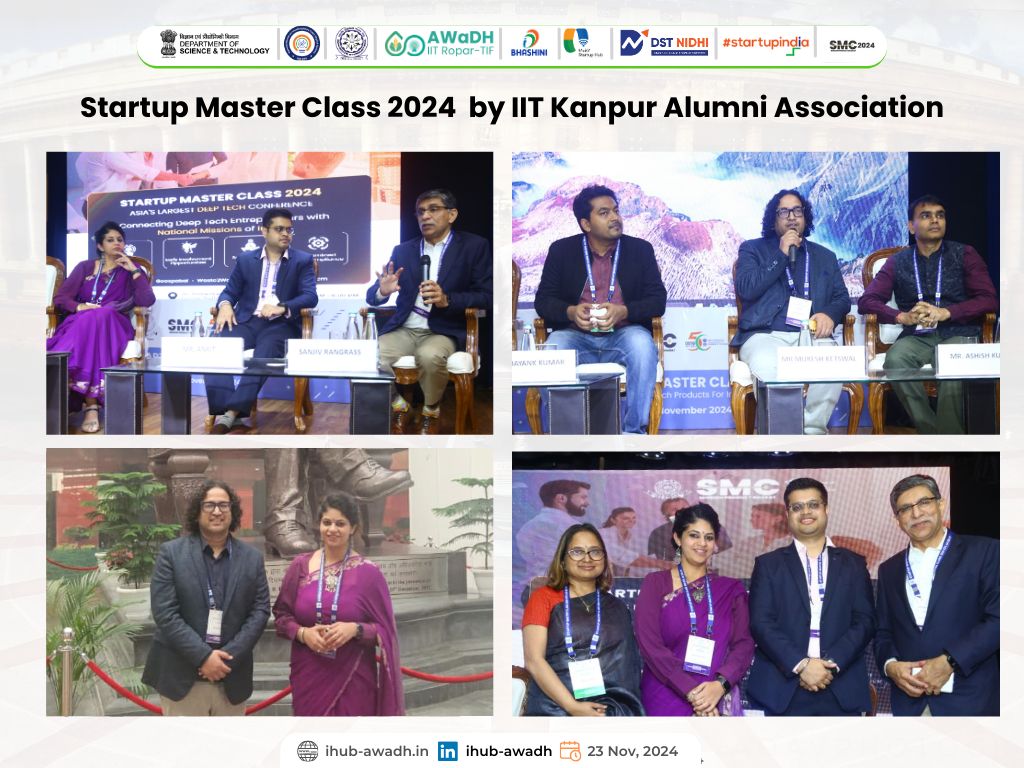 AWaDH_IITRopar's tweet photo. iHub - AWaDH @ IIT Ropar at #StartupMasterClass 2024! CEO Radhika Trikha & CIO Mukesh Kestwal shared insights on Gov Tech Funds & Product-Market Fit joining thought leaders like Mr. Amitabh Kant. A great platform for #DeepTech innovation & startup collaboration!
#Deeptech #dst https://t.co/8pPxfkrKk2