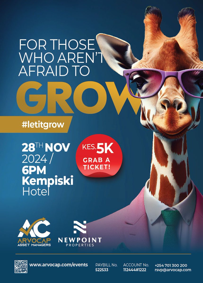 Its_Roddie's tweet photo. #ArvoCap is hosting a #MensWellnessSummit that will be focusing on Men's Mental Health.
The event is on 28th and will be at KEMPINSKI
#LetItGrow will help you create connections to help you and your business grow https://t.co/4bbR1uJ1FP