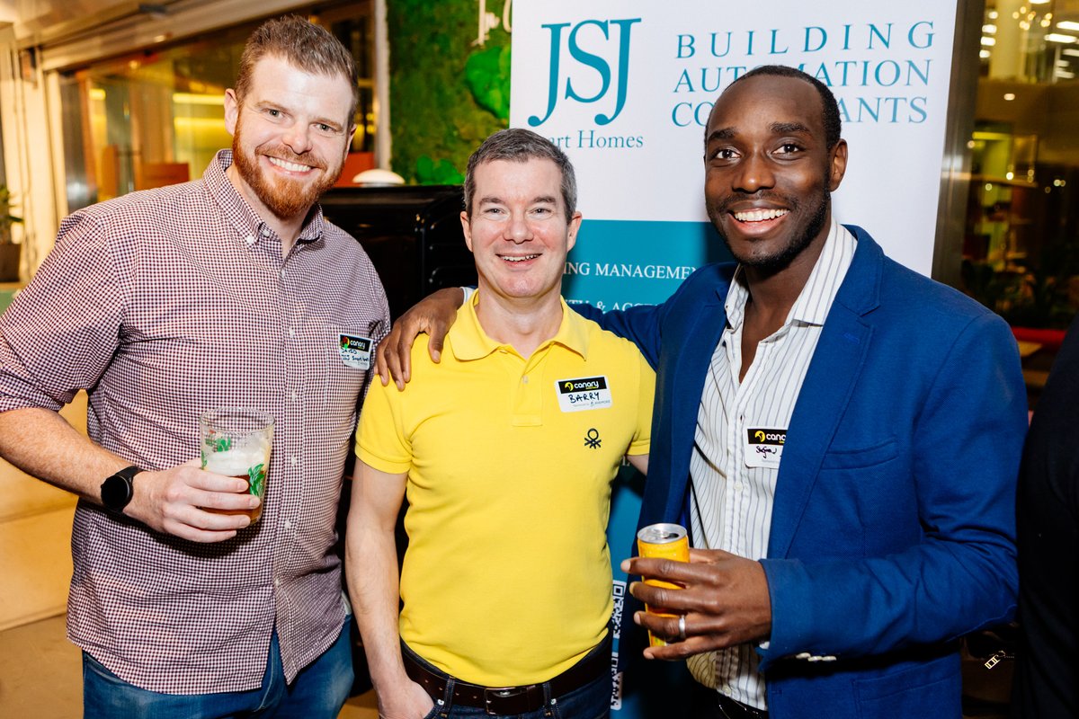 JSJElec's tweet photo. Last Thursday marked the final Canary Connections event of the year! It was an incredible opportunity to connect, innovate, and reflect on how smart tech and design are shaping the future. Looking forward to an even brighter 2024! #SmartHomes #Innovation #JSJSmartHomes https://t.co/HmlWtouGAE