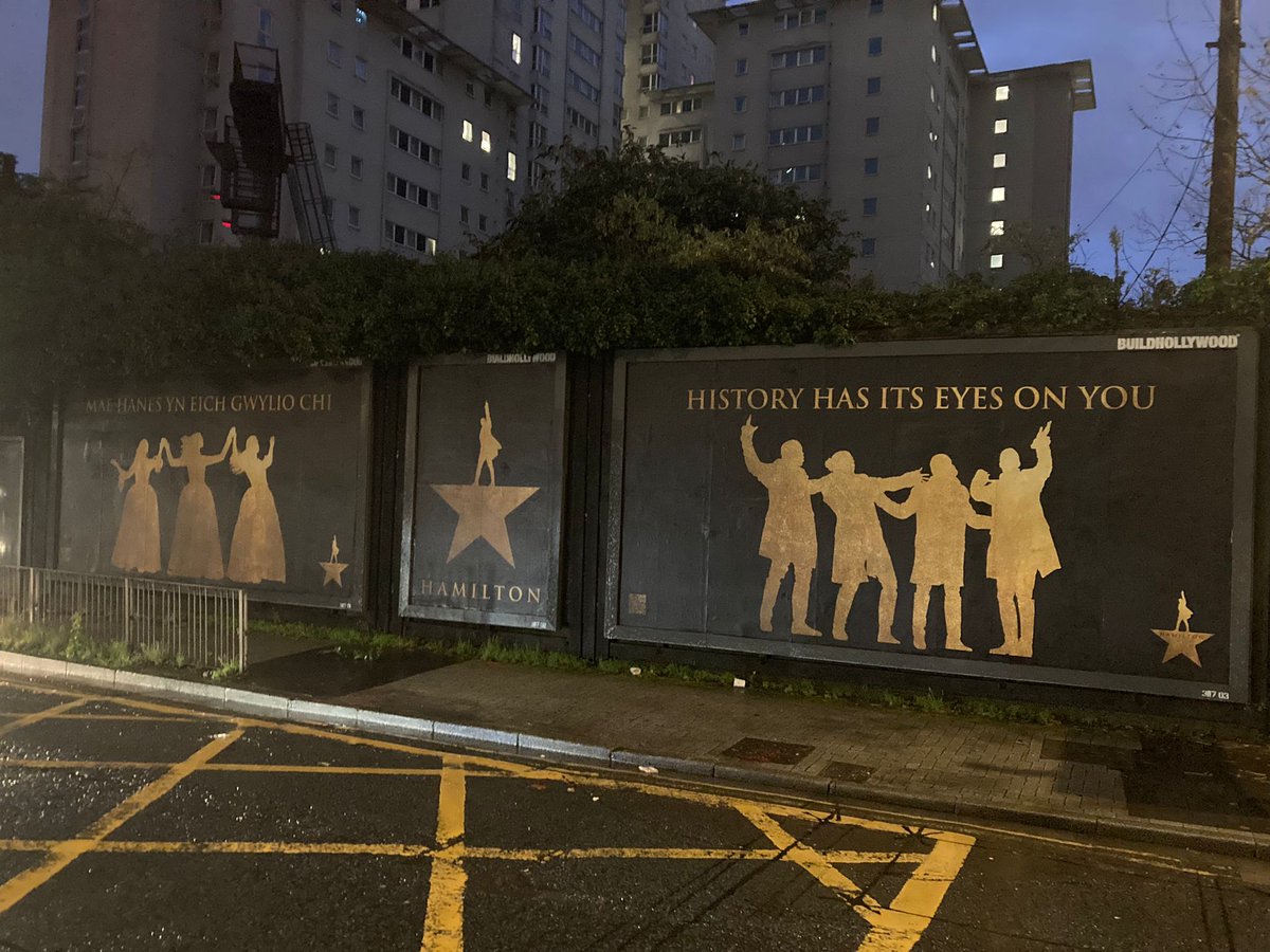 This Festive Season, <a href="/theCentre/">Wales Millennium Centre</a> is ‘the room where it happens’ with Hamilton now playing until 25th January ⭐

Huge thanks to the team at <a href="/EmmaLaugierELM/">Emma Laugier Marketing</a> for having us on-board to deliver one traffic-stopping campaign after another! 🚦

Book your tickets: wmc.org.uk/en/whats-on/20…