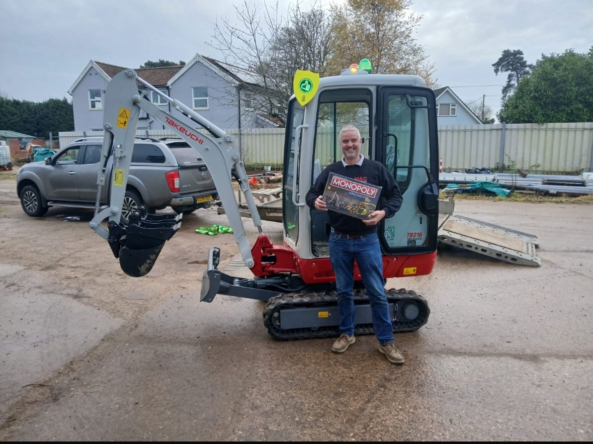 Mervyn Lambert Plant (@mervynlambert) on Twitter photo We’re thrilled to deliver this TB216 to the great team at M&C Engineering. A huge thank you for your continued support and trust in us – it’s always a pleasure working with you.
📧diggerdave@mervynlambert.co.uk We’re thrilled to deliver this TB216 to the great team at M&C Engineering. A huge thank you for your continued support and trust in us – it’s always a pleasure working with you.
📧diggerdave@mervynlambert.co.uk