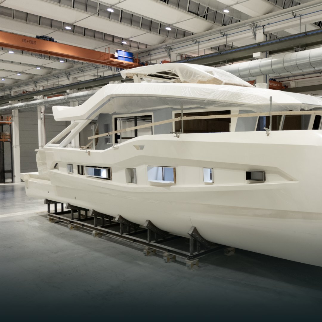 WIDERYACHTS's tweet image. The first WiderCat 76, taking shape at the Wider Vision Hub in Fano.

Discover more about this extraordinary journey in the full press release: wider-yachts.com/news/widercat-…

#WiderCat76 #MadeinWider #multihull