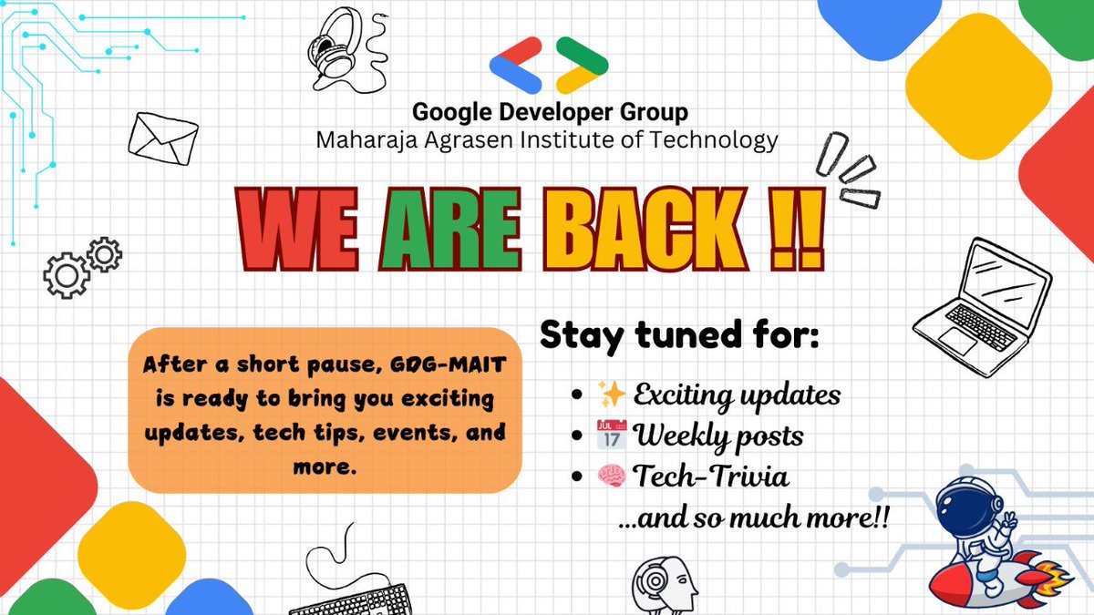 Google Developer Groups MAIT tweet media