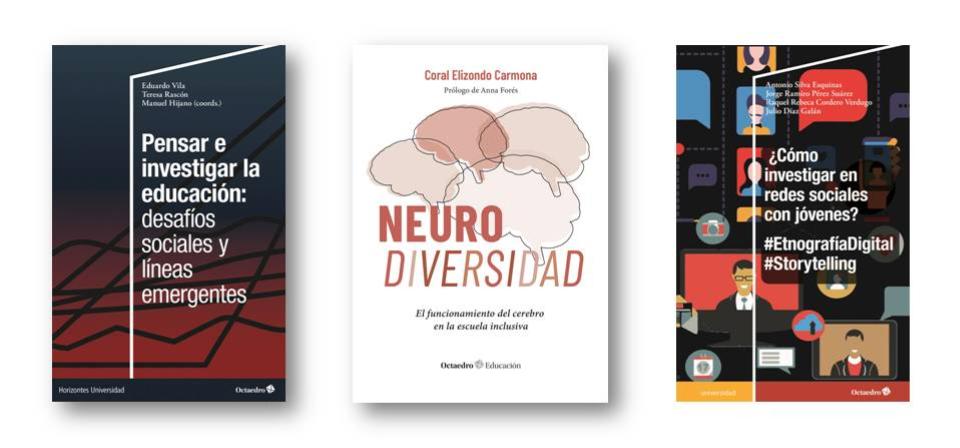 ¡Ya están en el horno las novedades que saldrán en Diciembre!

octaedro.com/libro/pensar-e…

octaedro.com/libro/neurodiv…

octaedro.com/libro/como-inv…

<a href="/jramiroperez/">Jorge Ramiro Pérez</a> <a href="/EduSaudades/">Eduardo Vila</a> <a href="/coralelizondo/">Coral Elizondo</a>