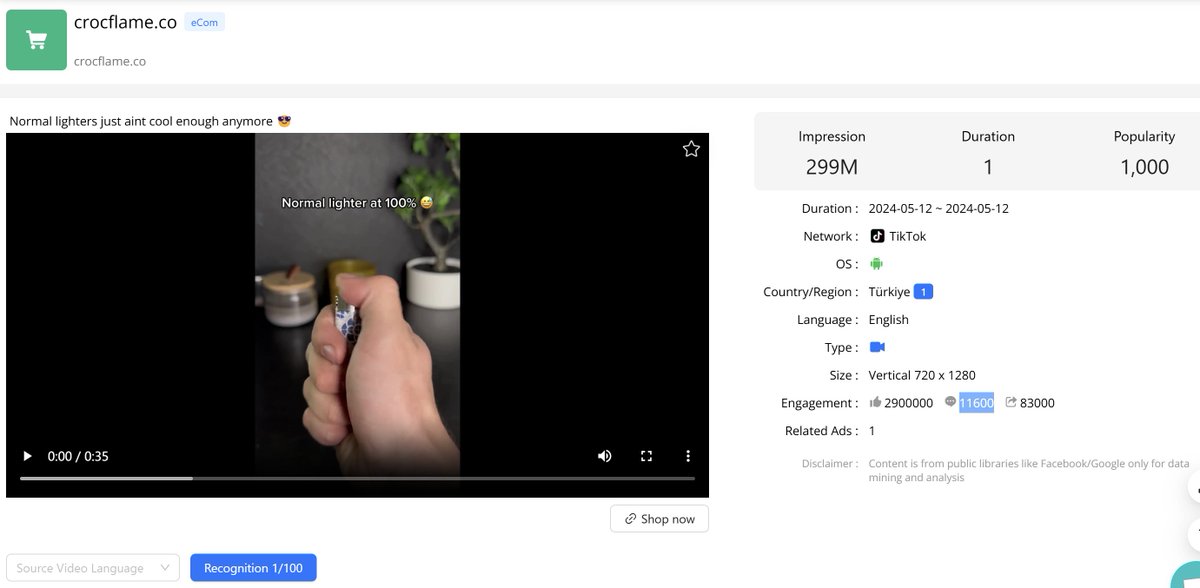 Una1879350's tweet image. Great data!
I think it’s down to the fact that the product is great!
#dropshipping #ecommerce #adcreativity #tiktokshop #TikTok 
-
Creativity detail👆（last post）