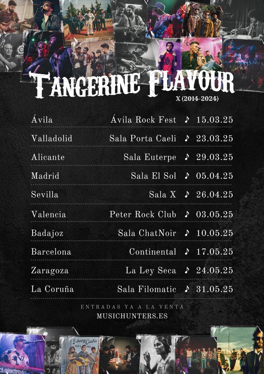 TangerineFlav's tweet photo. 🍊 10 AÑOS - 10 CIUDADES 🍊

Tickets: https://t.co/VfRlJwjaAo https://t.co/7TWDqaJu7K