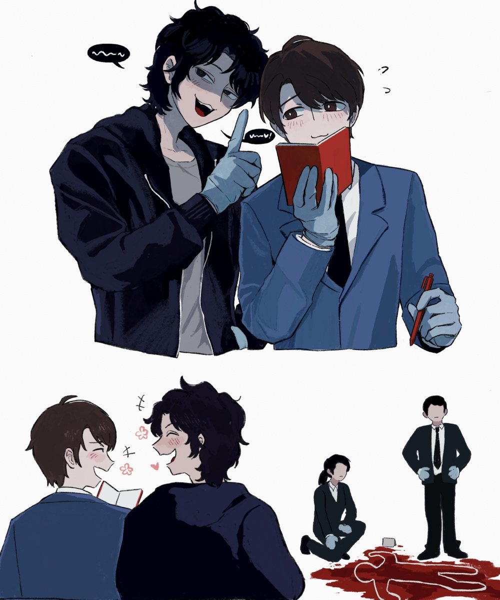 殺人現場ではデートは禁止！
探偵さんお誕生日おめでとう~🎉🎉🎉