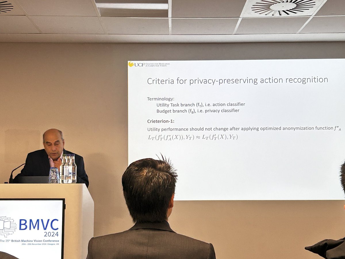 Prof. Mubarak Shah in the house <a href="/BMVCconf/">British Machine Vision Conference (BMVC)</a>!

#BMVC2024