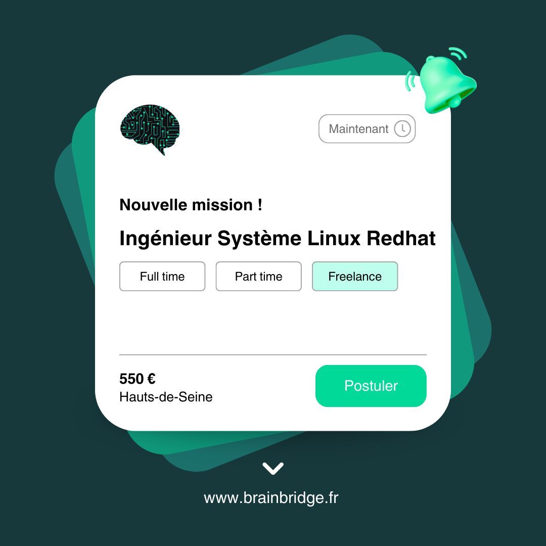 BrainBridge_IT's tweet image. Inscrivez-vous dès maintenant et postuler ! 💫 

🌐 buff.ly/3Ab2eaX 

#Freelance #IT #BrainBridge #OffreEmploi #MissionFreelance #DeveloppeurWeb #JavaScript
