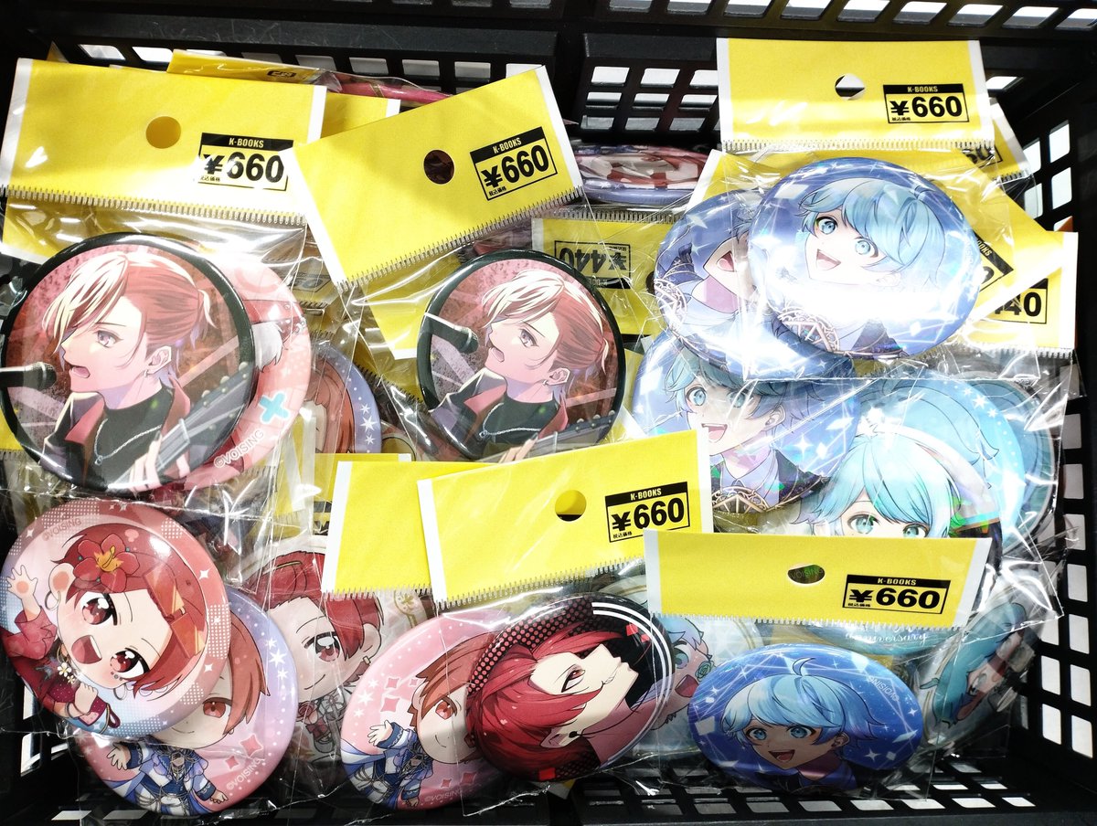 入荷情報】 いれいす 18弾 缶バッジ、チェキ、アクキー、アクリル