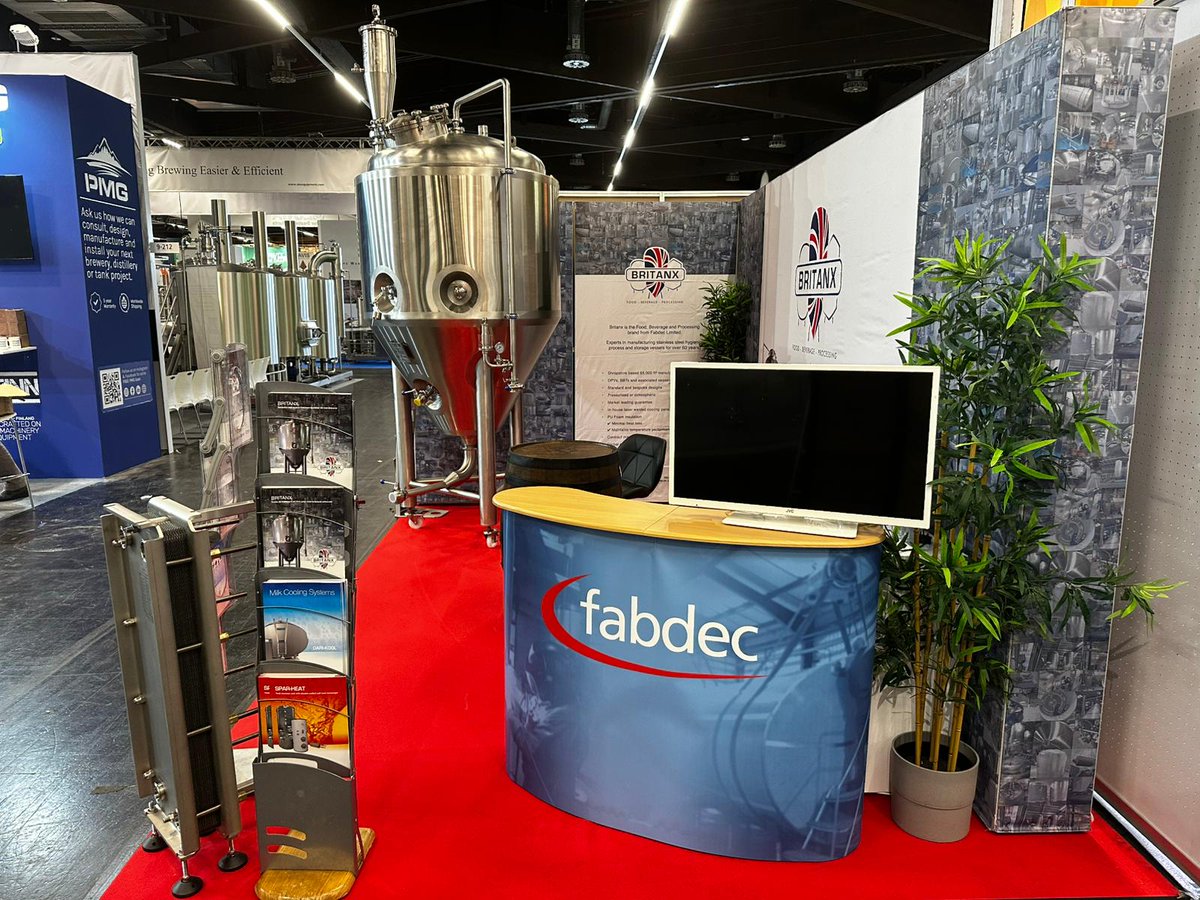 Britanx_'s tweet photo. BrauBeviale has begun, we're here and are ready to show you what we've got!

Come visit us at stand 211 in hall 9 to experience quality firsthand!

For more information please visit our website:
https://t.co/okki4h0xZ3

#Braubeviale #britanx #stainlesssteel #fabdec #brewery https://t.co/jxdBHkblc7