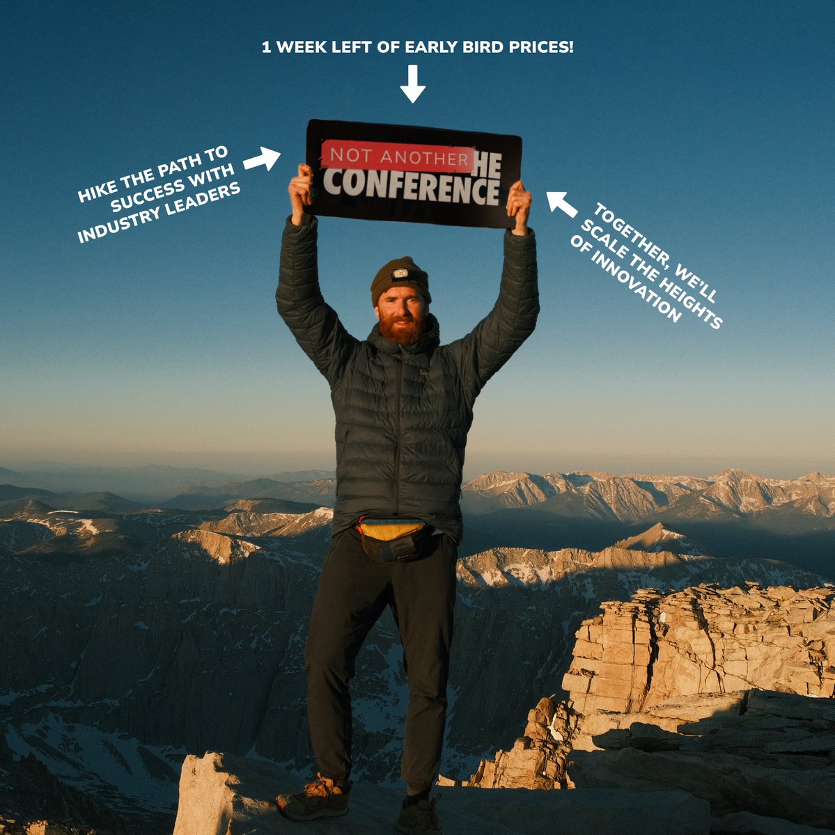 After our Sam Loram’s wildly popular “Look at me, I had the sabbatical of a lifetime” post, we thought, why not milk it for all it’s worth? So here he is, risking his reputation this time as the face of Not Another HE Conference.

Grab your ticket now 👉notanotherheconference.com/book-now/