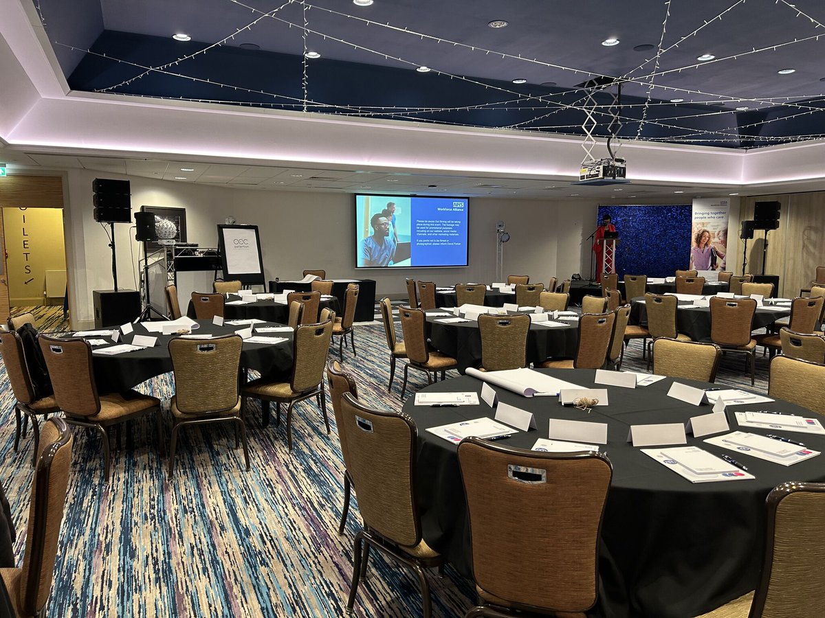 NHS NOE CPC (@noecpc) on Twitter photo All set up at <a href="/OecSheffield/">OECSheffield</a> and ready to go for our <a href="/NHS_WA/">NHS Workforce Alliance</a> Joint Cluster Workforce Workshop.
We are looking forward to welcoming NHS colleagues to discuss a range of workforce topics.
#NHSWASheffield #NHSworkforce #NHSWorkforceAlliance All set up at <a href="/OecSheffield/">OECSheffield</a> and ready to go for our <a href="/NHS_WA/">NHS Workforce Alliance</a> Joint Cluster Workforce Workshop.
We are looking forward to welcoming NHS colleagues to discuss a range of workforce topics.
#NHSWASheffield #NHSworkforce #NHSWorkforceAlliance