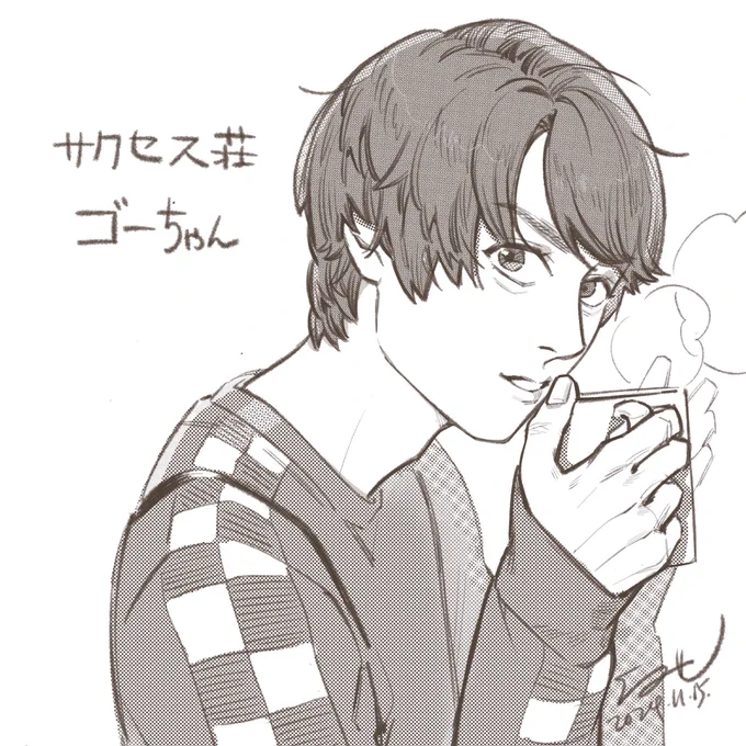 #リプきたキャラの顔だけ描く 