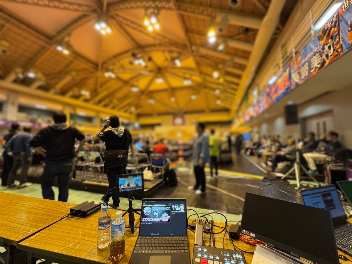 EventChap's tweet photo. 京都カグヤライズ

11月16日＆17日＠山科地域体育
T-LEAGUEの進行＆テック のお手伝いさせて頂きました🏓

皆さん、お疲れ様でした❢  

次回は11月29日㈮＆30日㈯  ＠KBSホール

https://t.co/VZwUKzObdo
https://t.co/DkKpv8AIOp https://t.co/dlgDChx00u