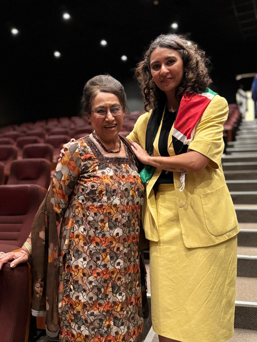 Ngartia's tweet photo. These pictures are 55 years apart.

In the first, Mohini Kaur Sehmi speaks to a police officer outside Channi's Pharmacy — her establishment. Right after Tom Mboya was shot as they were talking.

In the second one, she's with Chandni Vaya, who plays Mohini in #TEFBMboya. https://t.co/pe1kFf34HW