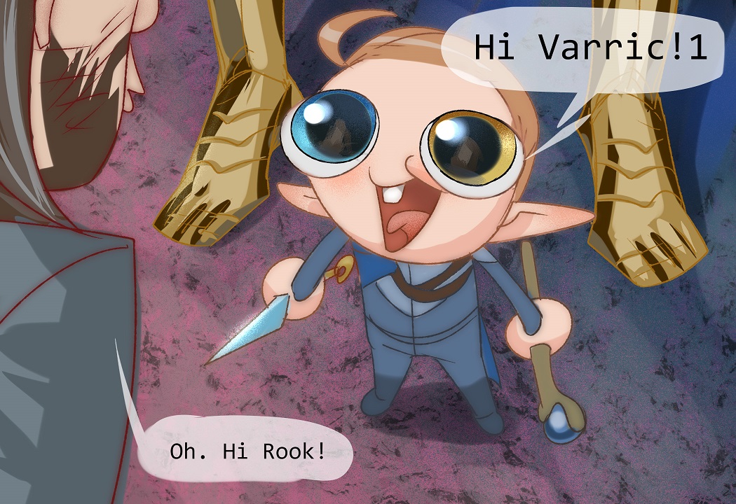 What Varric sees every time Rook walks by
no spoilers pls
#Rook #Varric #DragonAge #DATV #DragonAgeTheVeilguard