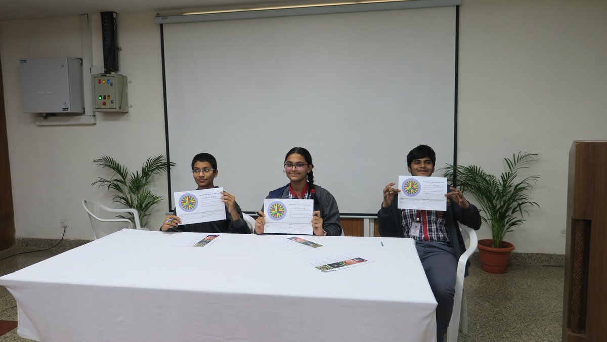 BRIC_CDFD's tweet photo. Gyandeep-A step towards inspiring the next generation of scientists!

#Gyandeep #ScienceOutreach #DNA #FutureScientists #CDFD
@genetiks4u https://t.co/QPCOG7ze7f