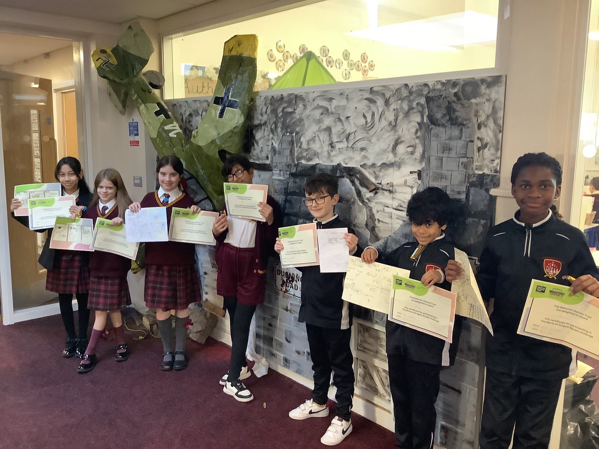 AnfieldRoadY6's tweet photo. A huge well done to our Graphic Novel competition winners! @AnfieldReads @AnfieldPrimary ⭐️📚 https://t.co/QZtXJBTVRs
