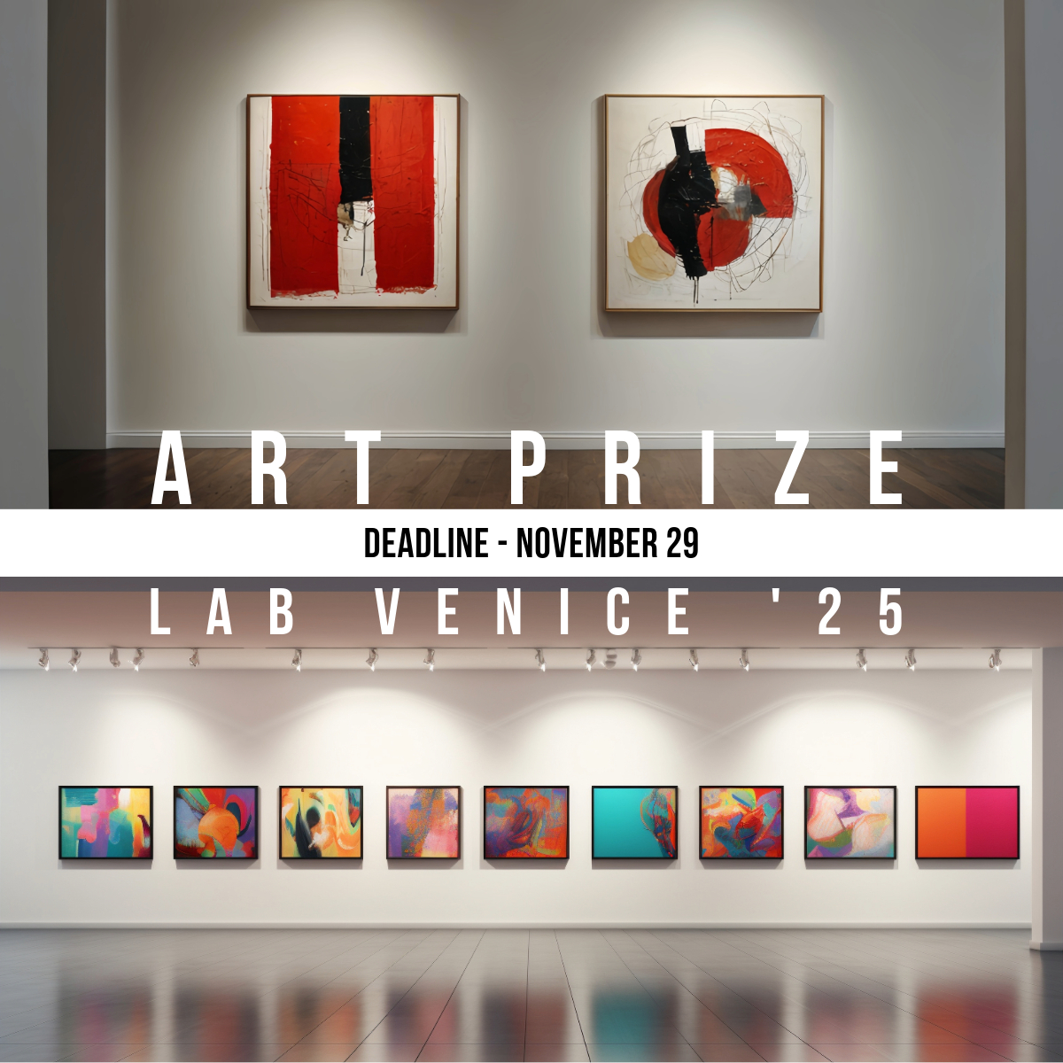 malamegiLab's tweet photo. LAB VENICE’25 Art Prize
Deadline: 29 November, 2024
Don’t miss the opportunity!!
APPLY NOW
https://t.co/89xcNfl8hX https://t.co/vXT99XodxU